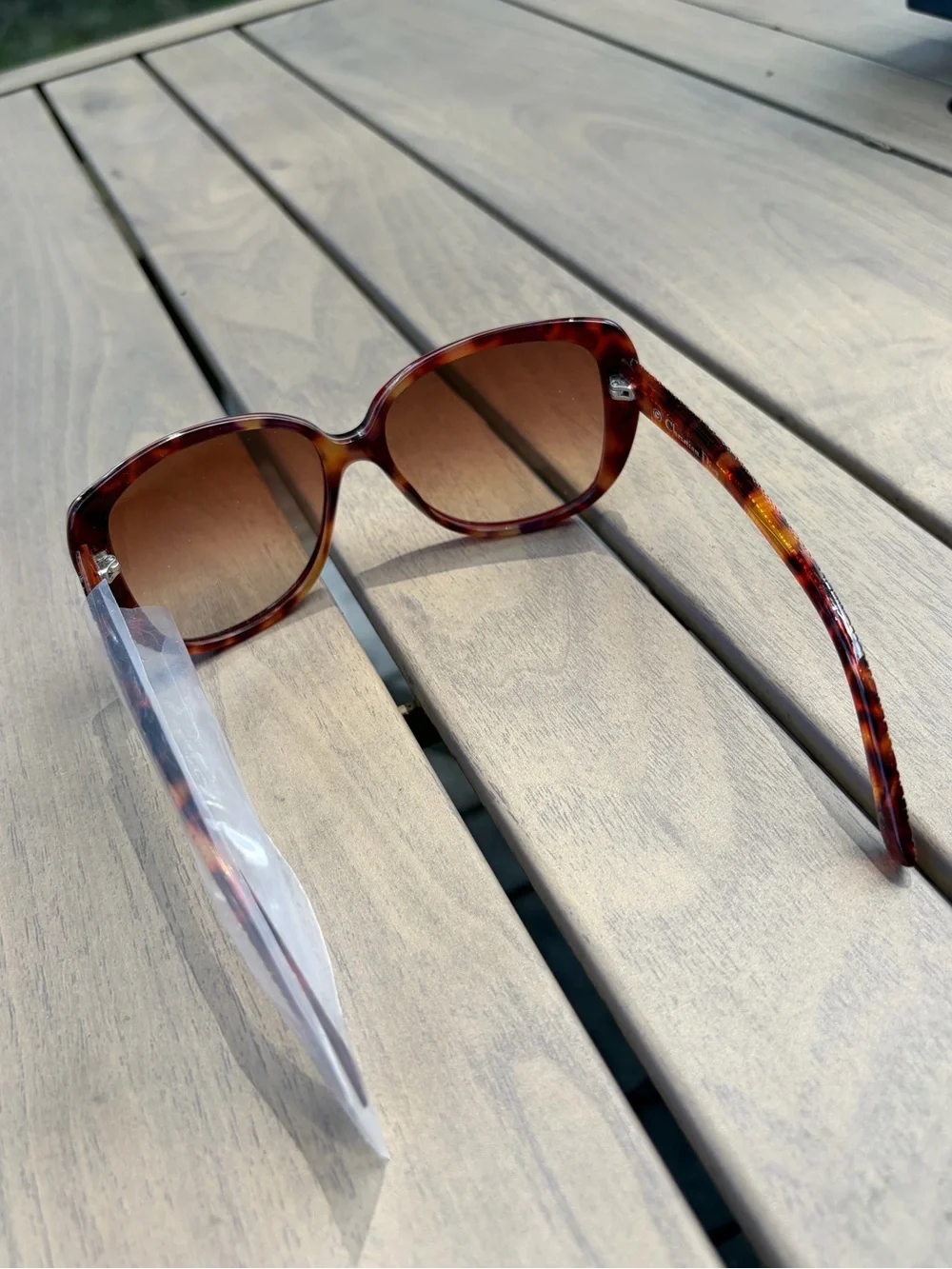 Dior Tortoise Shell Sunglasses - Brown and Amber
